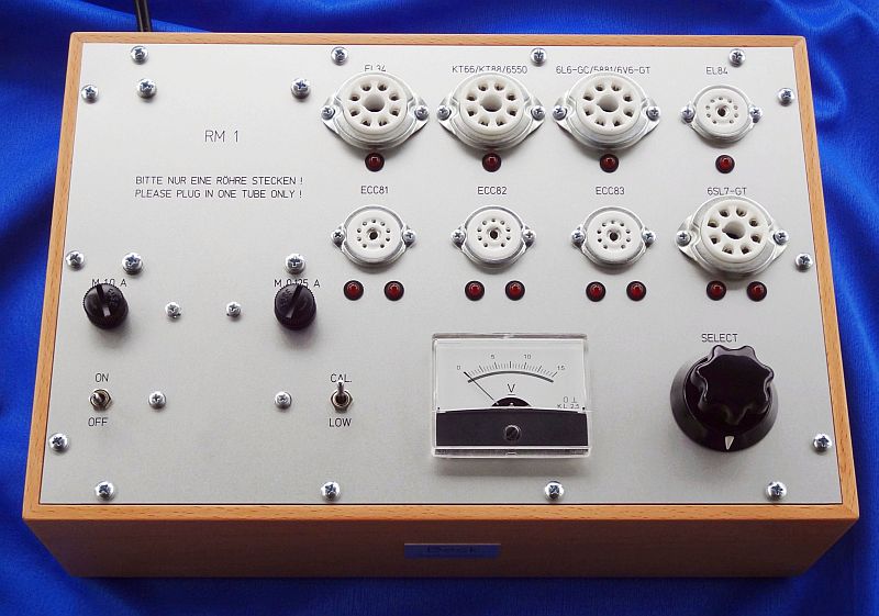 RM 1 tube tester standard version