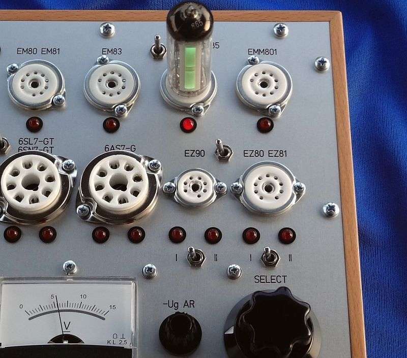 RM 1 tube tester custom-made device 6